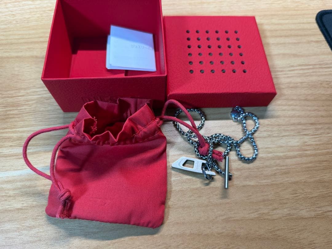 DIESEL ディーゼル　ネックレス 収納袋付き