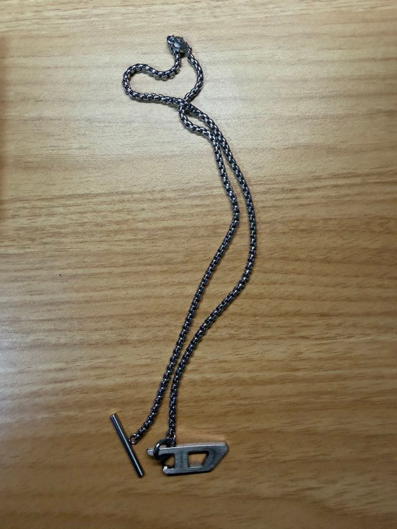 DIESEL ディーゼル　ネックレス 収納袋付き