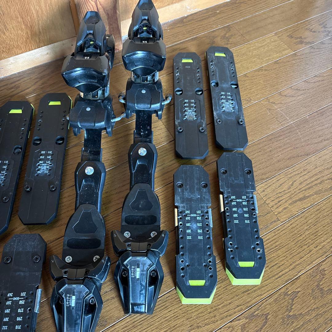 ビンディング ヘッド freeflex 11 ジュニアレースプレート付 2台