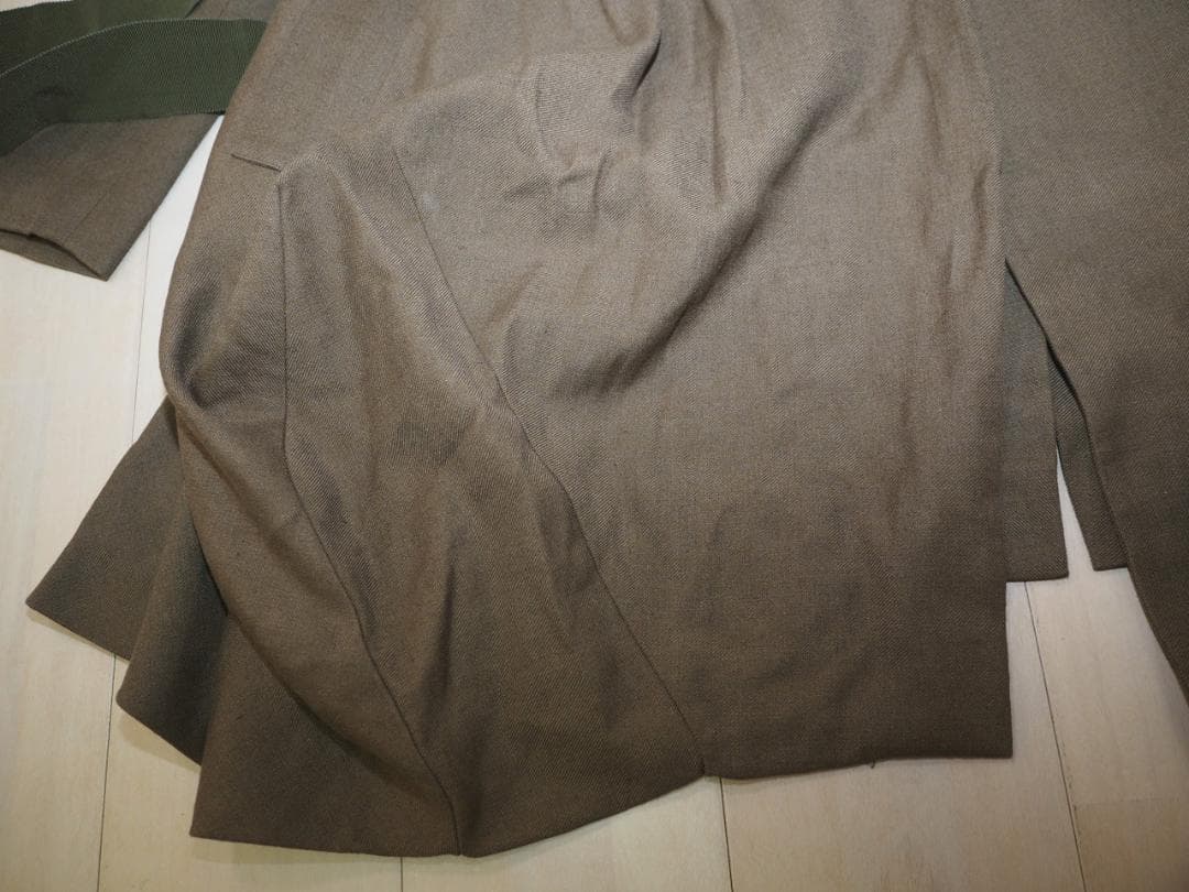 ヴィンテージ05AWアーカイブ マルニ リボンベルトリネン混コート38