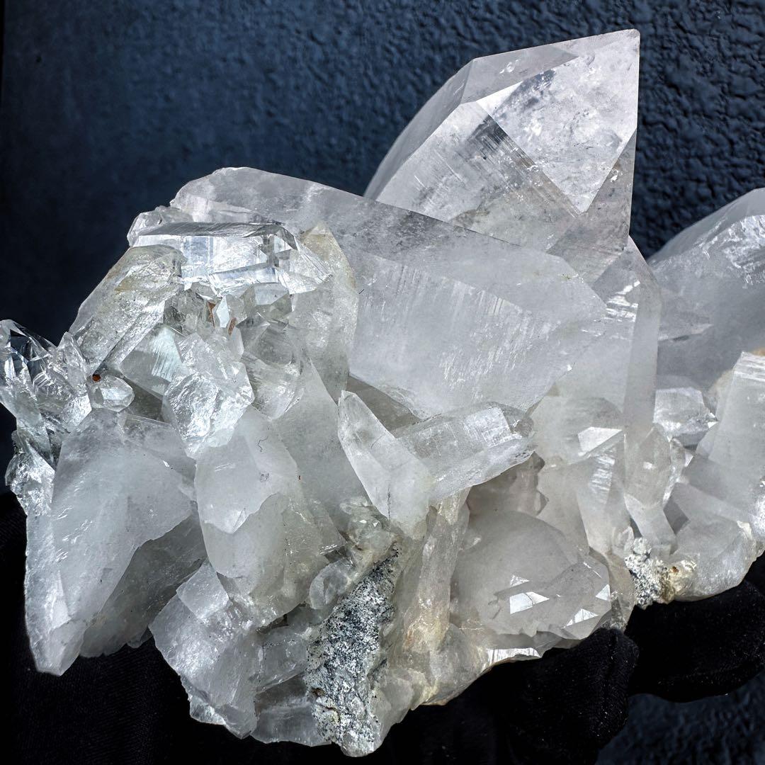 希少❗️高級品 ❗虹入り☆超綺麗♡超強いパワー ヒマラヤ水晶 クラスターA1481