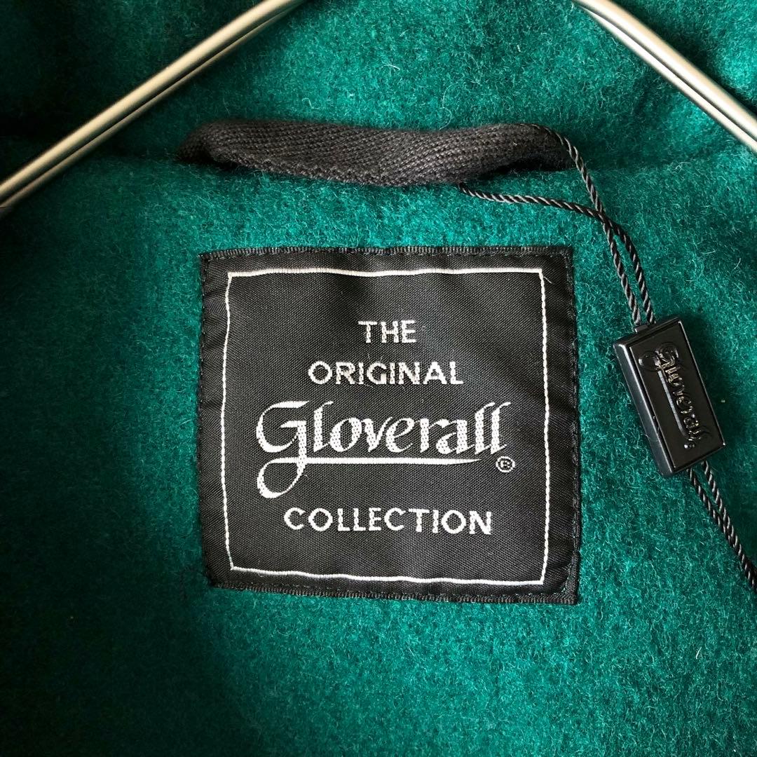 2965y美品　グローバーオール　ダッフルコート　緑　モンティ