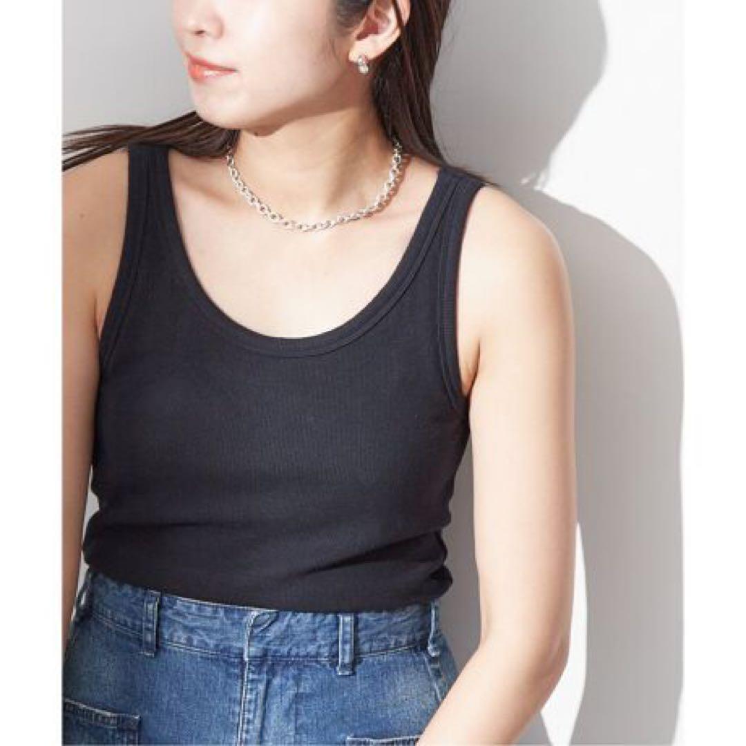 THE NEWHOUSE COOPER TANK TOP 色別注　ネイビー　XS