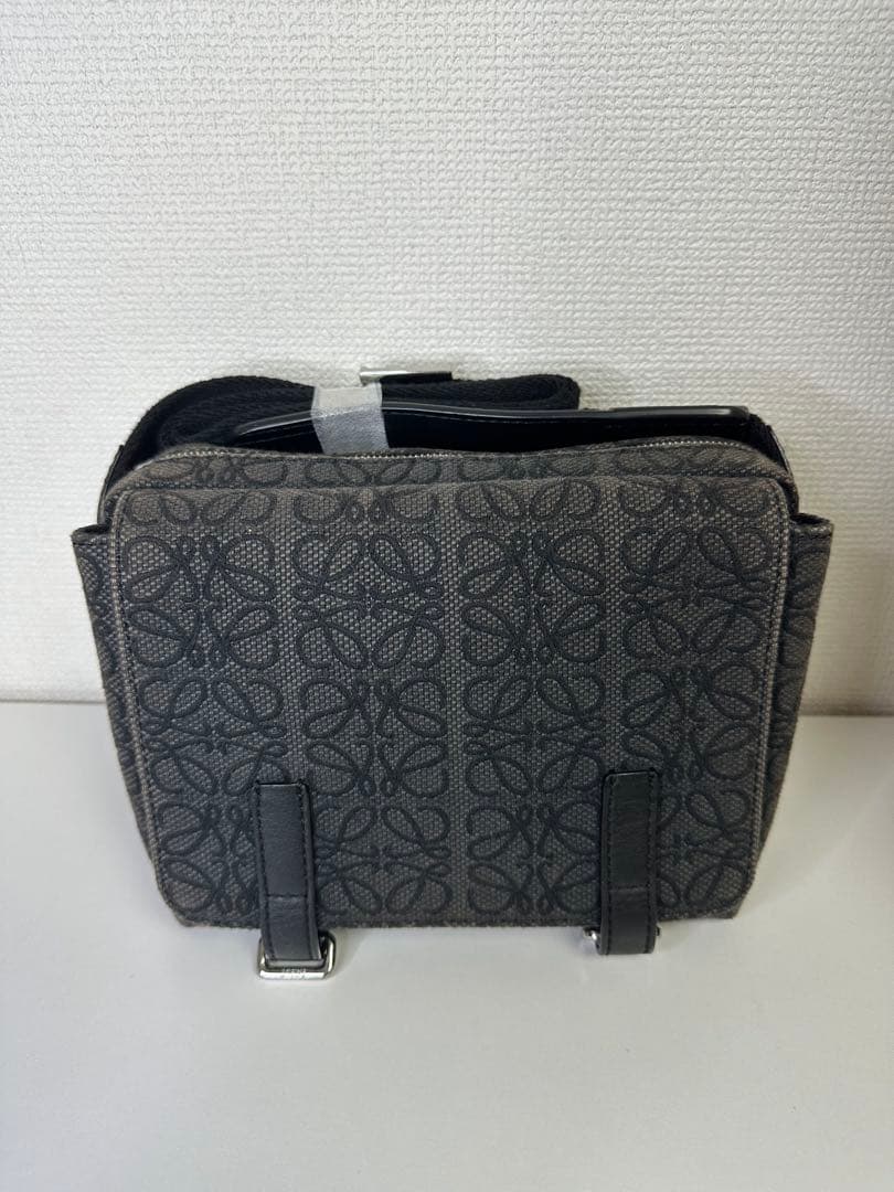LOEWE ロエベ ミリタリー メッセンジャーバッグ リペア済み24/8