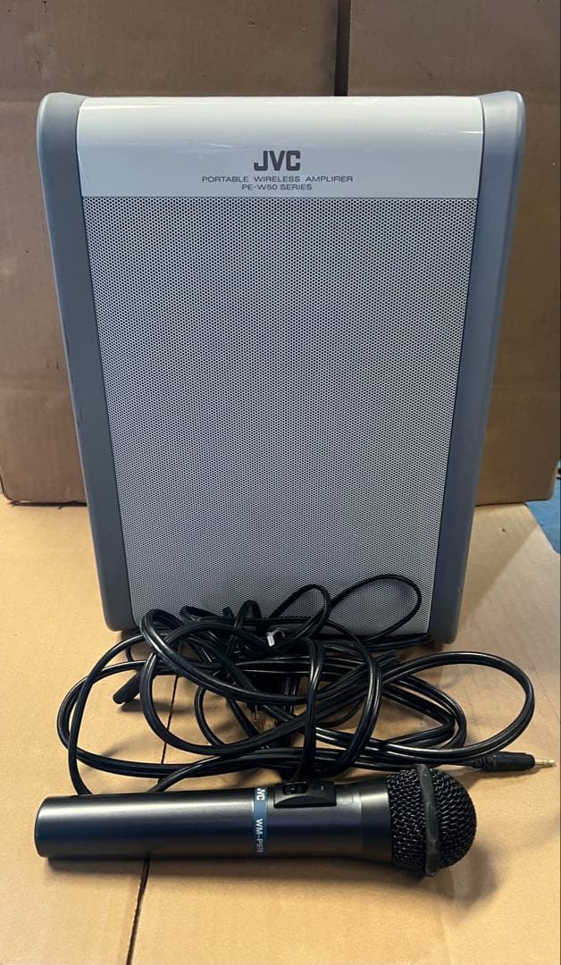 JVC PE-W51SB ポータブルワイヤレスアンプ