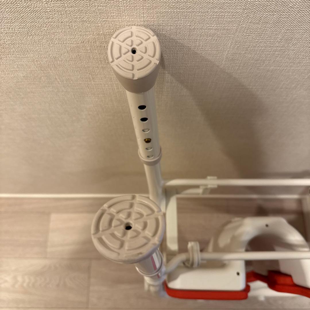 美品【送料込】介護用シャワーチェア 安寿 HPフィット レッド 背もた