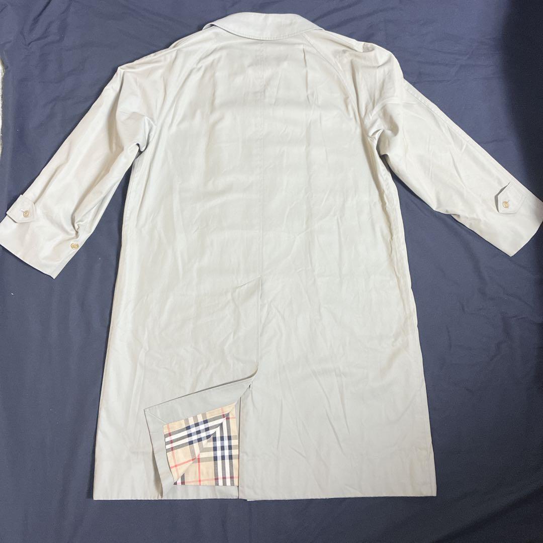 【良品】✨Burberrys Vintageステンカラーコートノバチェック　M