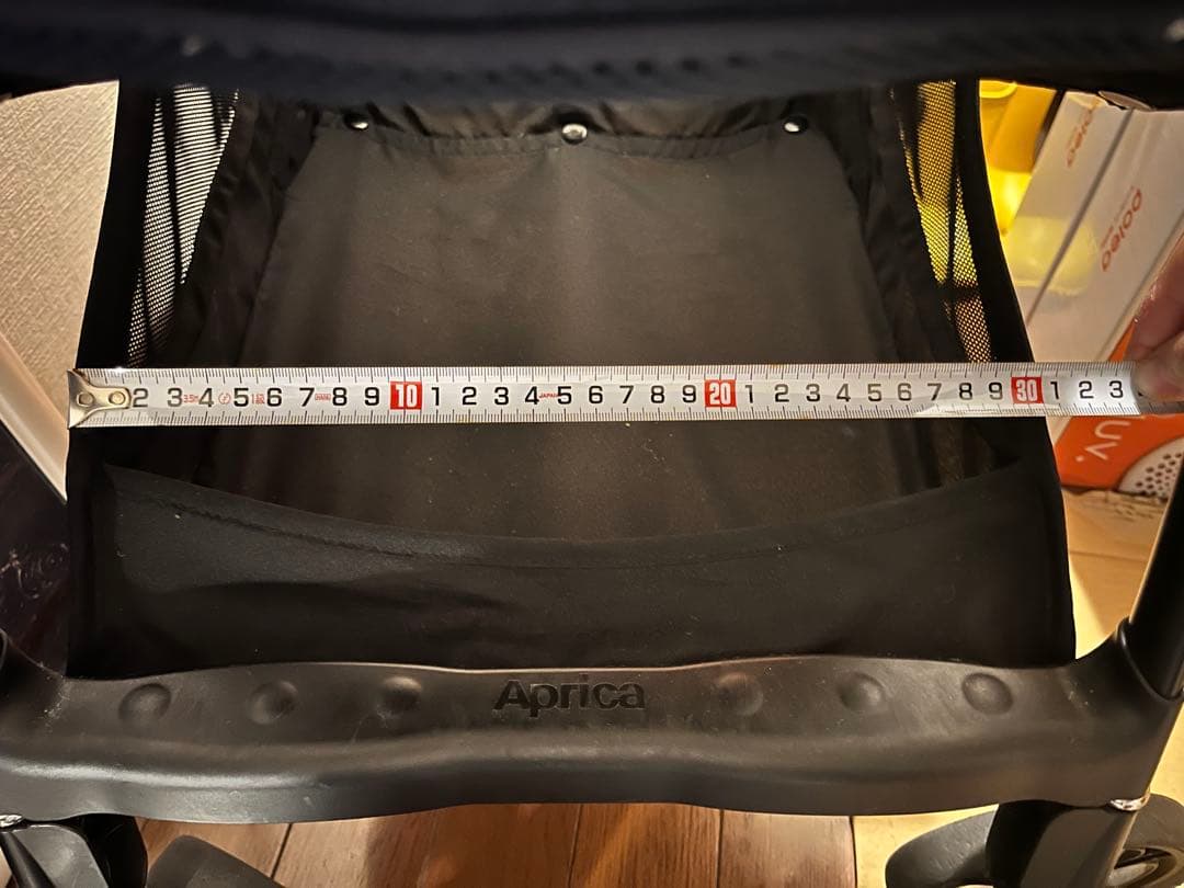 【限定1000台】Aprica ラクーナビッテクッション ネイビー レインカバー