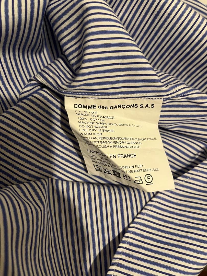 COMME des GARÇONS SHIRT Forever ストライプシャツ
