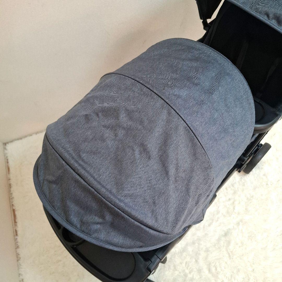 【極美品】KATOJI 二人でゴーdx デラックス 二人乗り ベビーカー ブルー