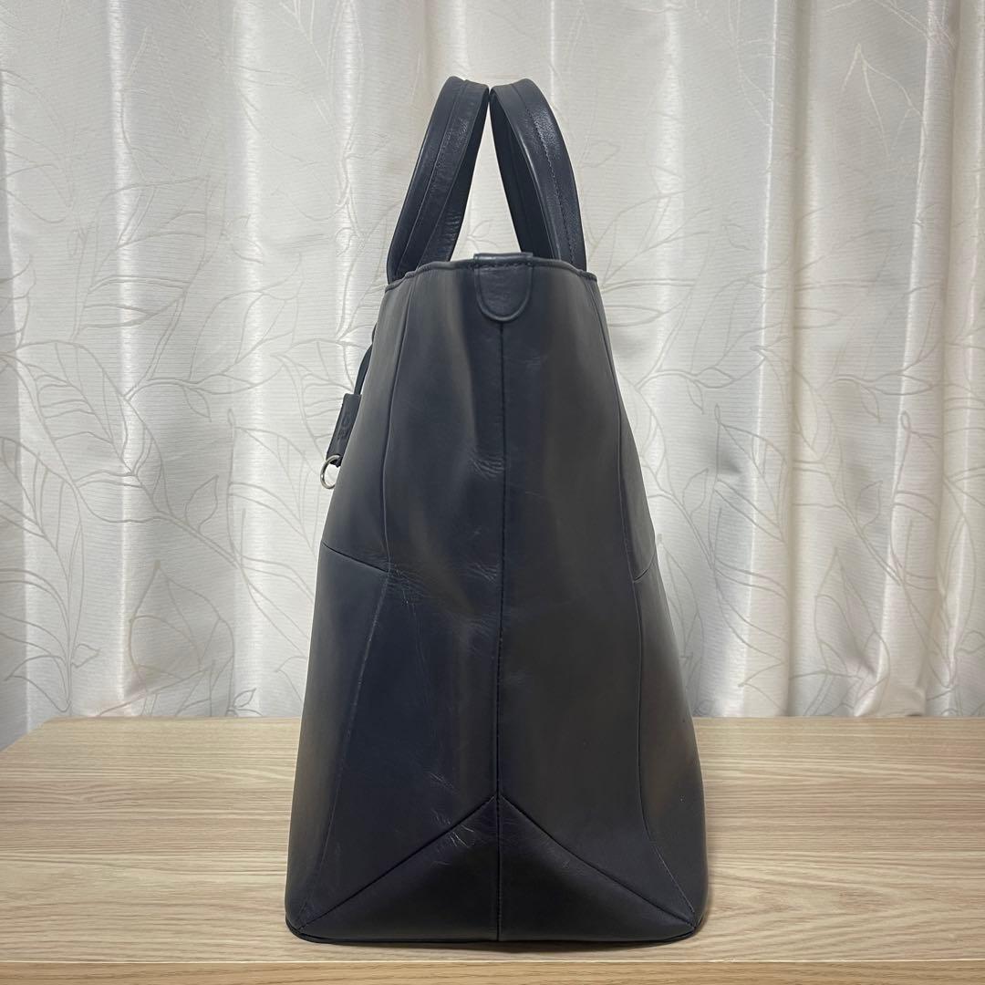 PID ピーアイディー　Altare アルタール　トートバッグ　レザー　A4 紺