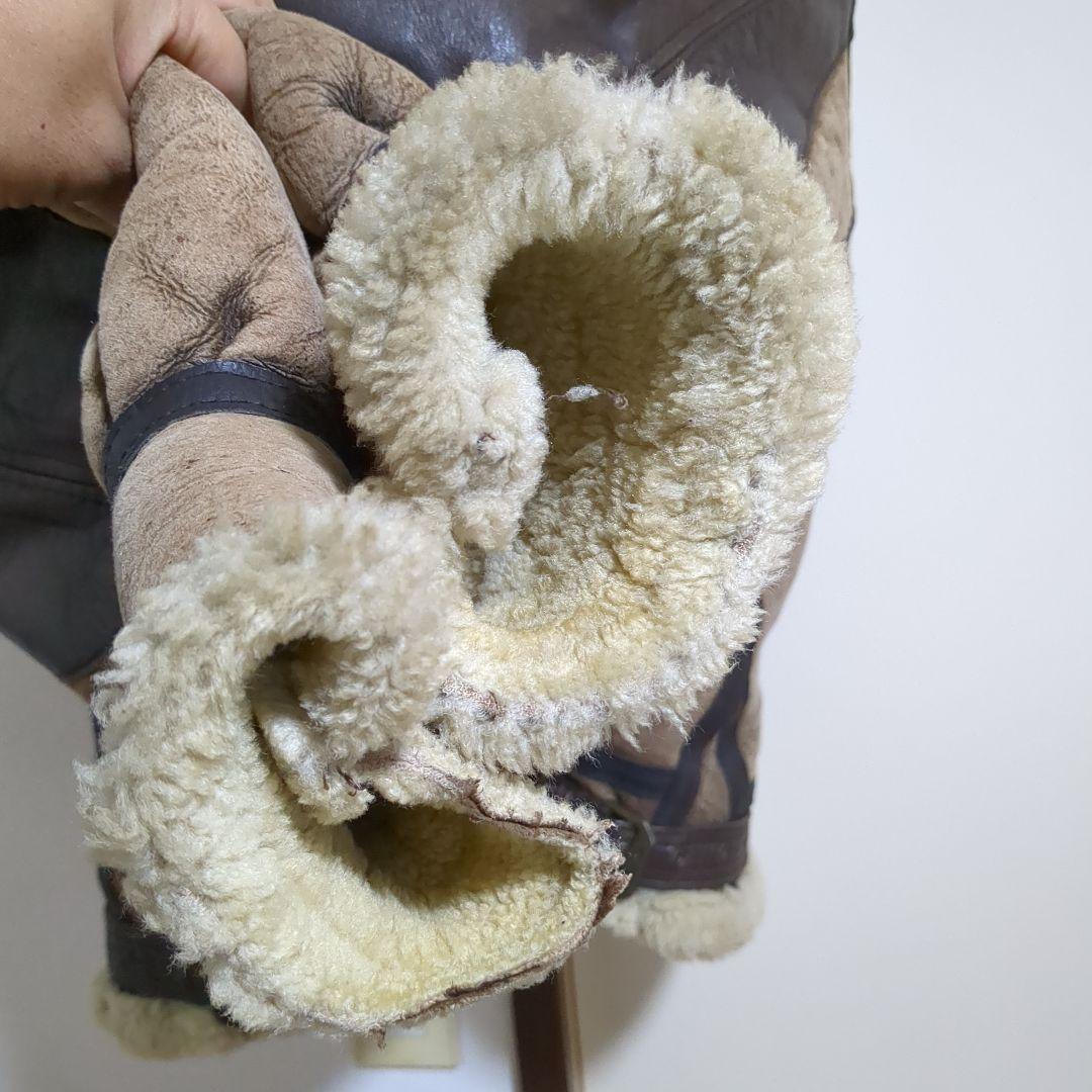 アビレックスB3　ムートンボンバー　世界大戦　防寒　ミリタリーライダース　レア