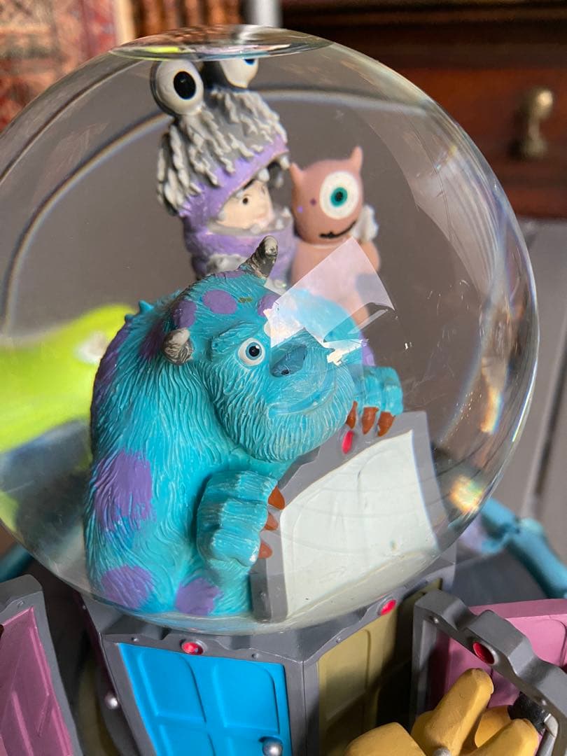 モンスターズ・インク スノードーム　オルゴール　フィギュア　ディズニー　レア