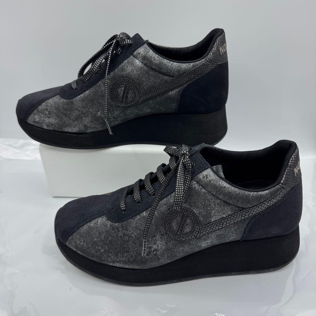 仙ママ NO NAME SPEED JOG 黒 24cm 厚底 ウェッジ