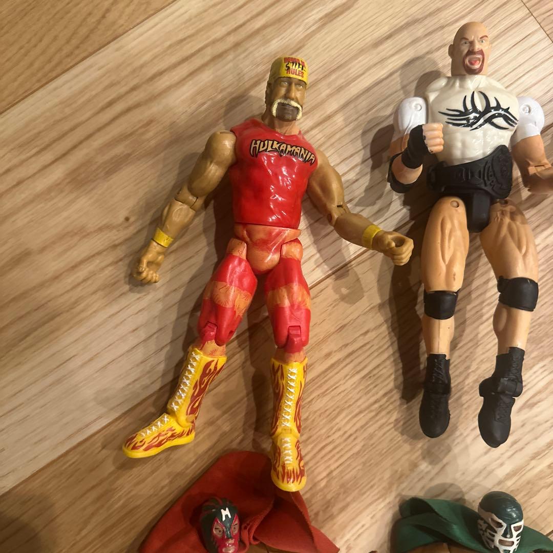 プロレス フィギュア ジャンク品 まとめ売り ×8体