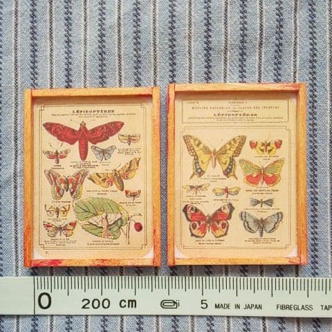 展示＊ミニチュア 額入りポスター