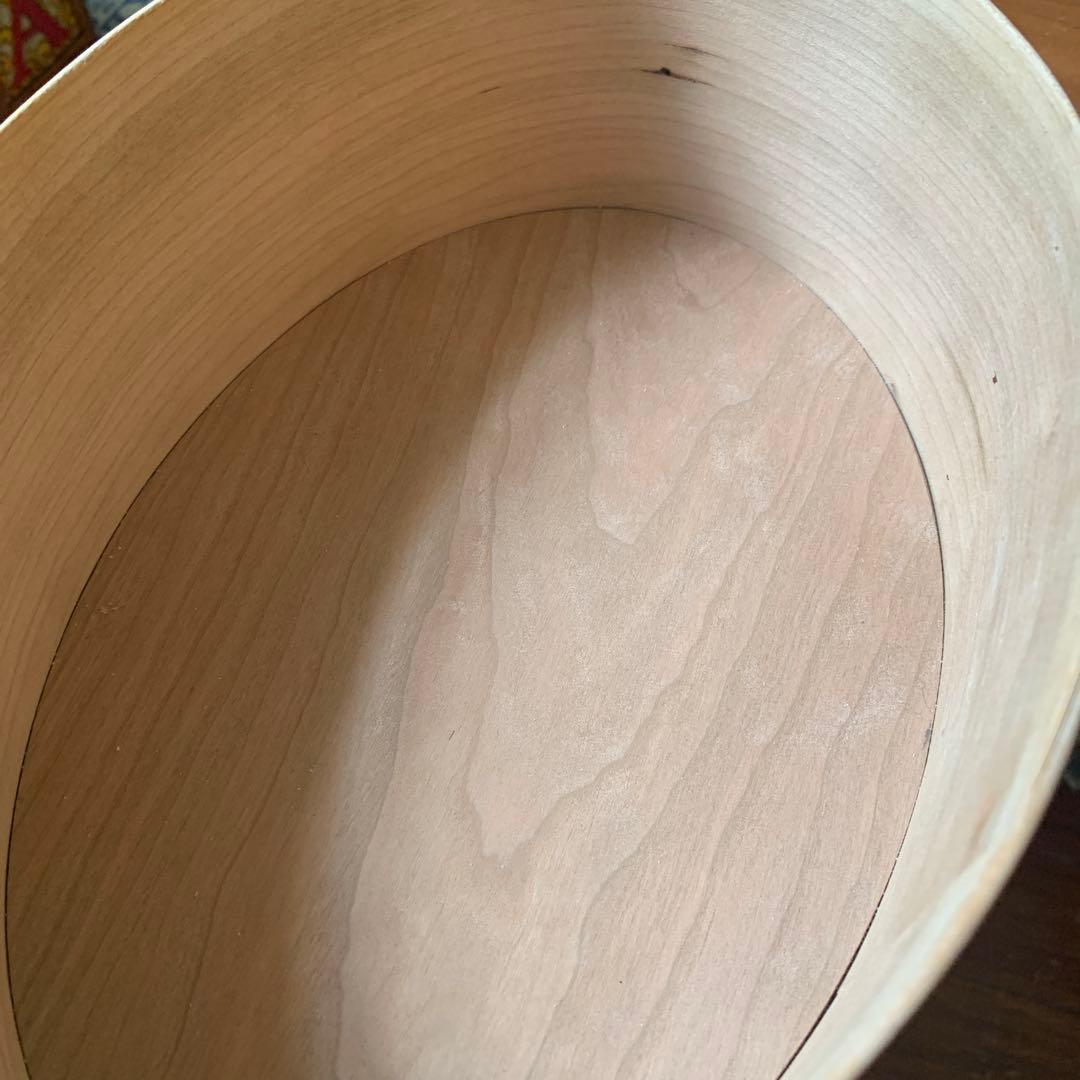 シェーカーボックス 木箱 IDEE オーバル 大きめ 収納箱