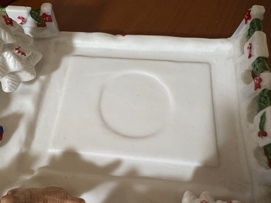 ビレロイ&ボッホクリスマスキャンドルホルダーハウス猫犬