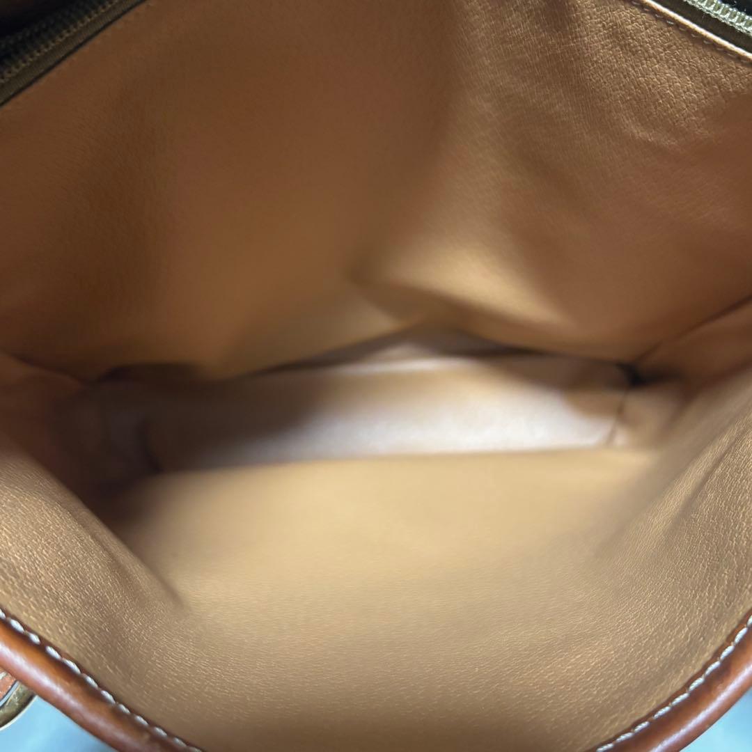 セリーヌ CELINE マカダム柄 トートバッグ バケツ型 オールドセリーヌ