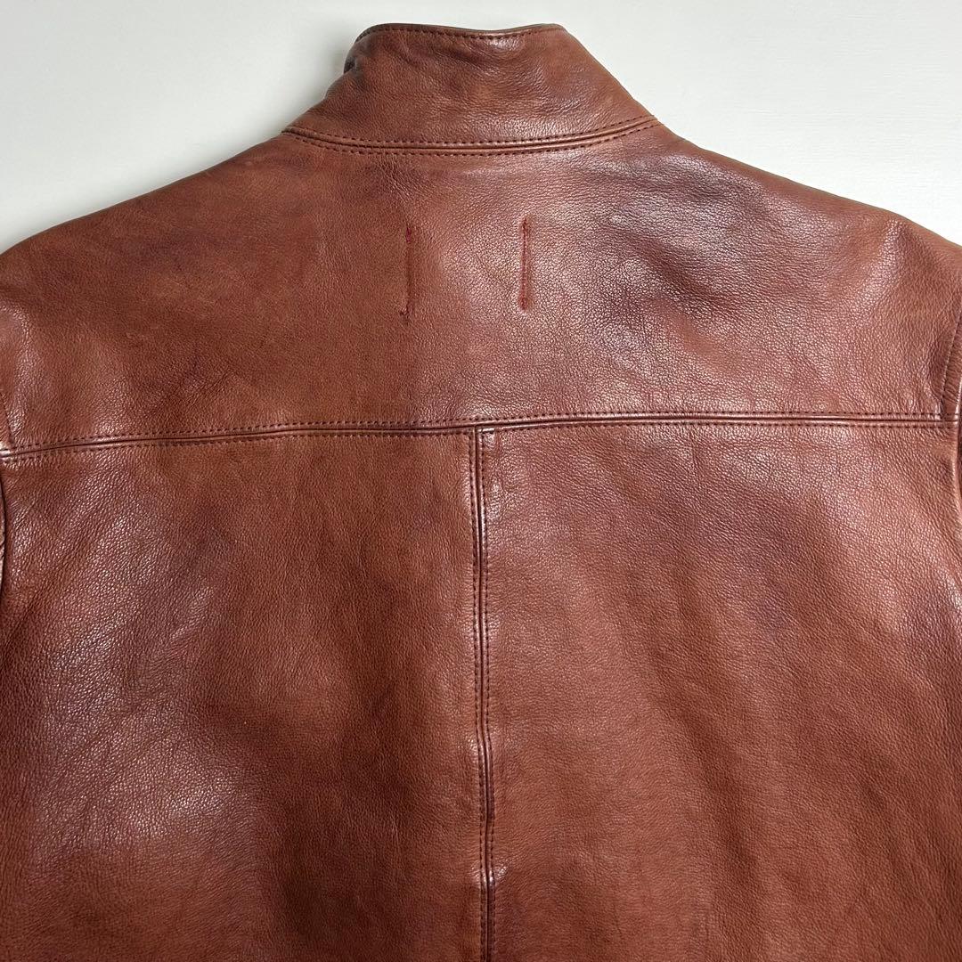 00s【美品】バナナリパブリック/レザージャケット/ライダース/OLD GAP