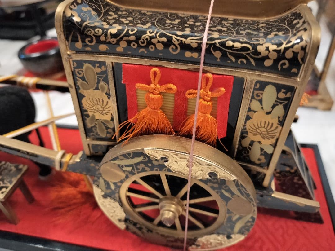 【配送無料】ひな人形　豊龍　桃花雛　七段飾用　昭和