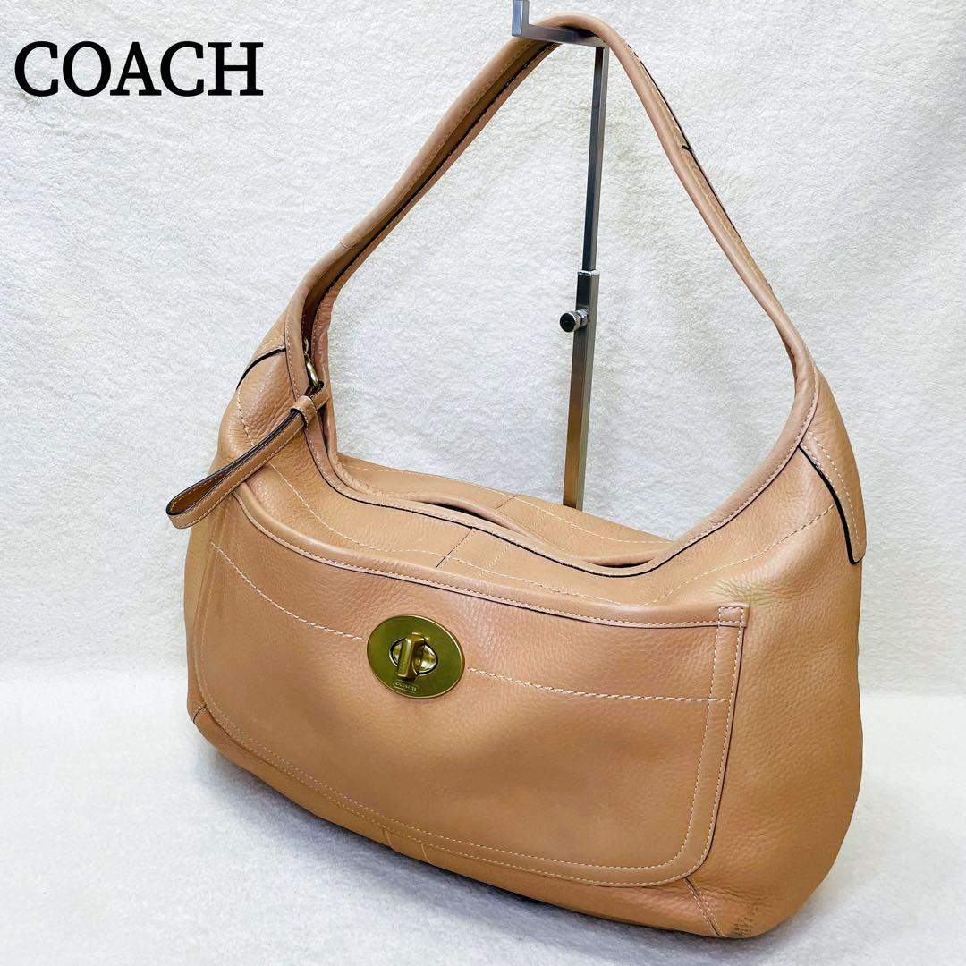 COACH コーチ ワンショルダーバッグ エルゴ ホーボー ターンロック y2k