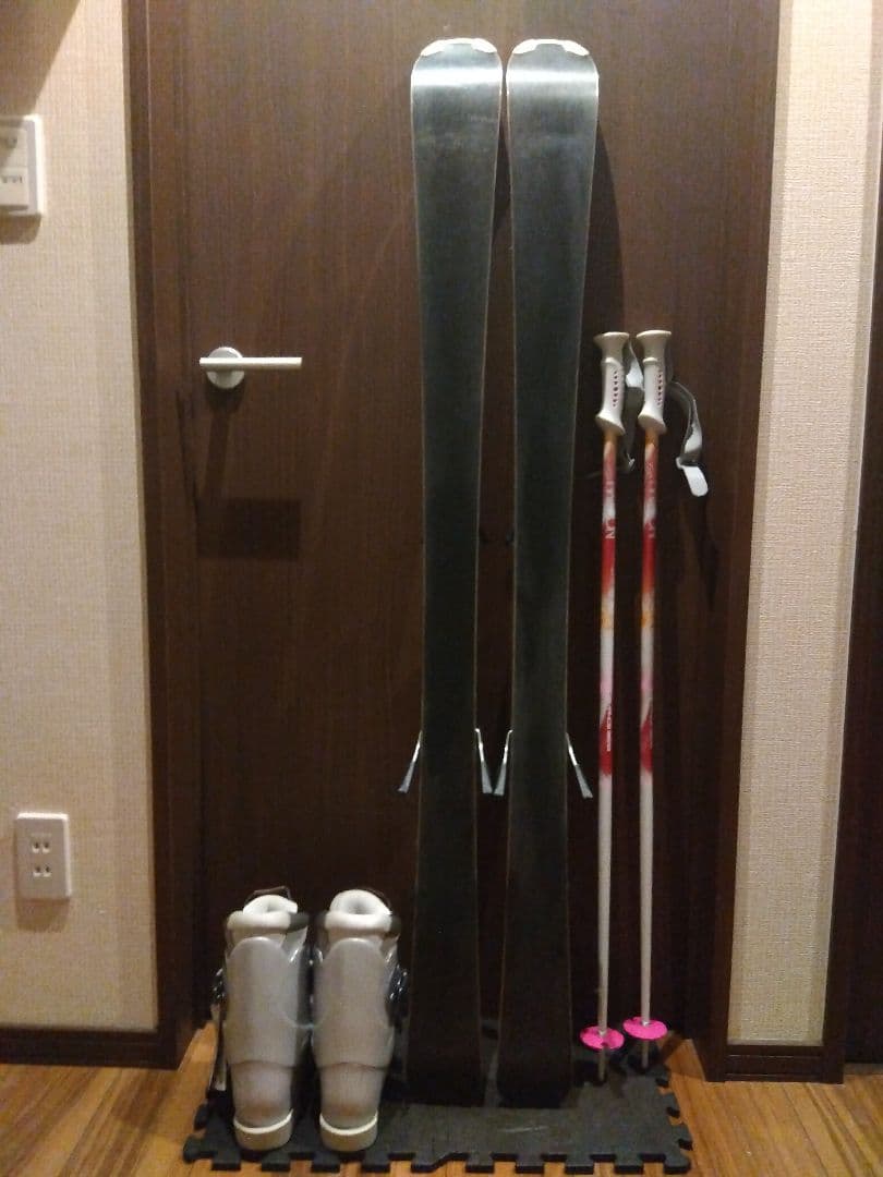 そらぱっぱ HART/学生・小柄な女性用/スキーセット/メンテ・WAX済✔