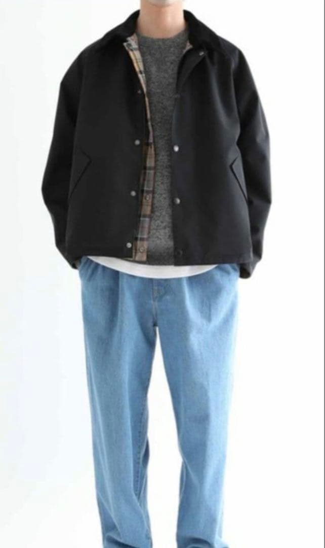 Barbour トランスポート　リバーシブルブルゾン ノンワックス　40