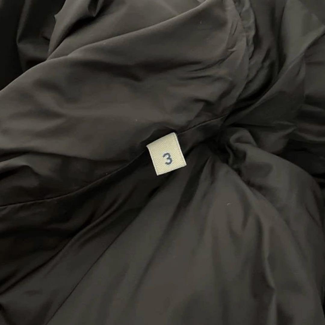 MONCLER APHROTI リアルファー付　ダウンジャケット　黒　3