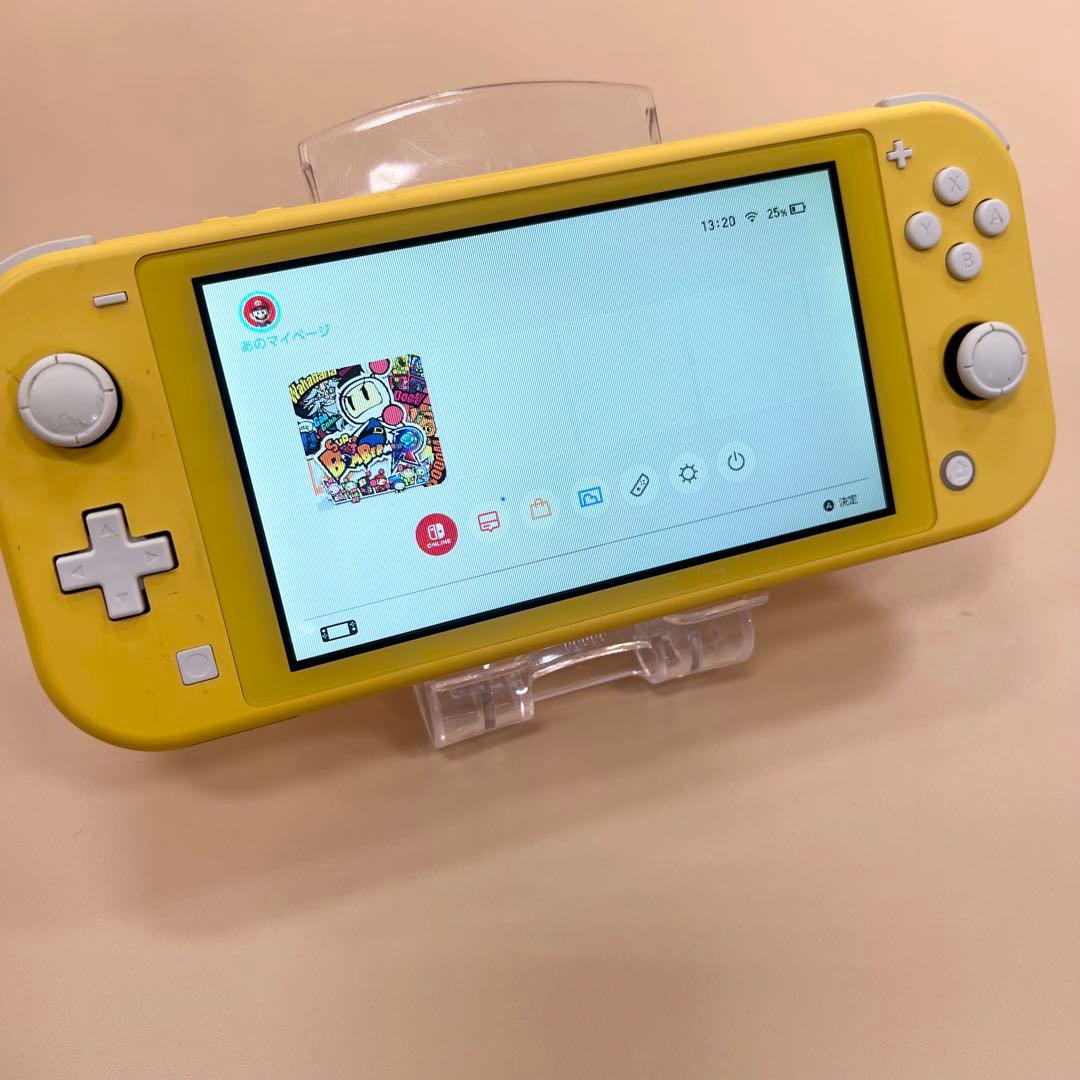 Switch Lite ジャンク　イエロー