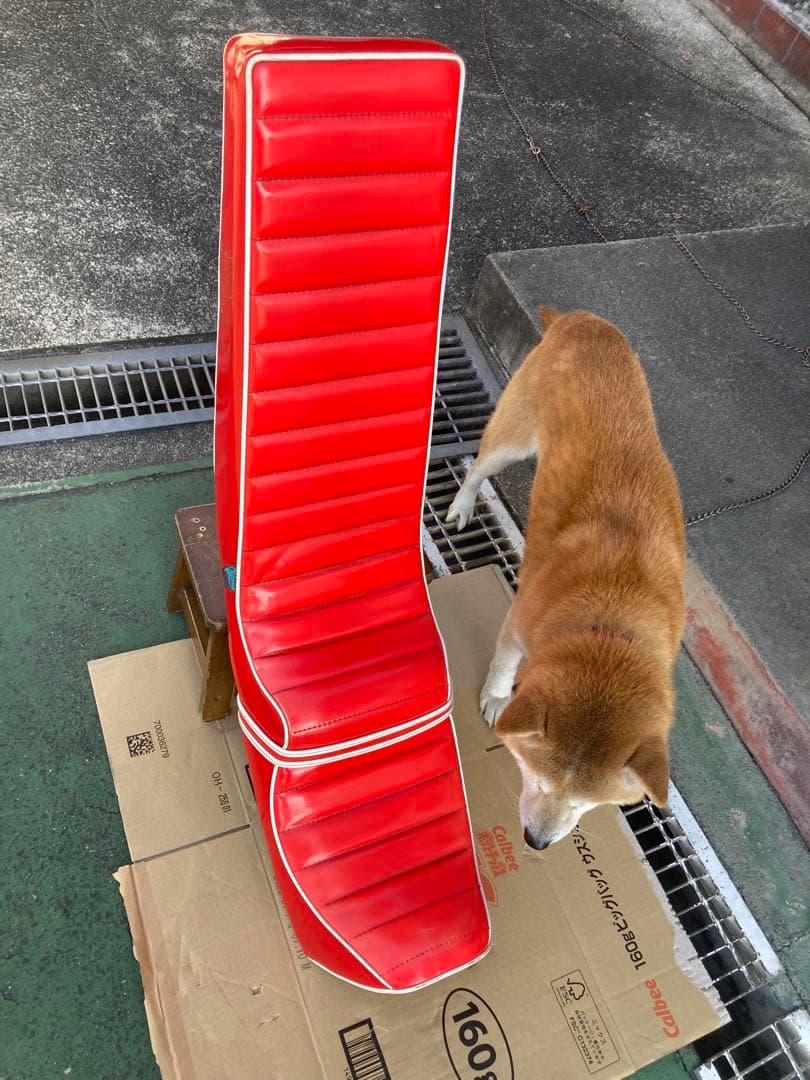 CBR400F用 三段シート 大川製 60センチ