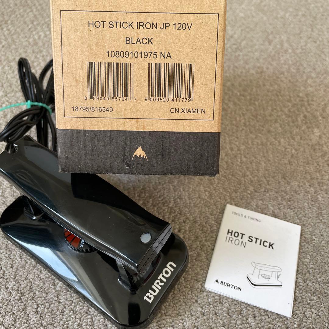 BURTON HOT STICK IRON 120V ブラック