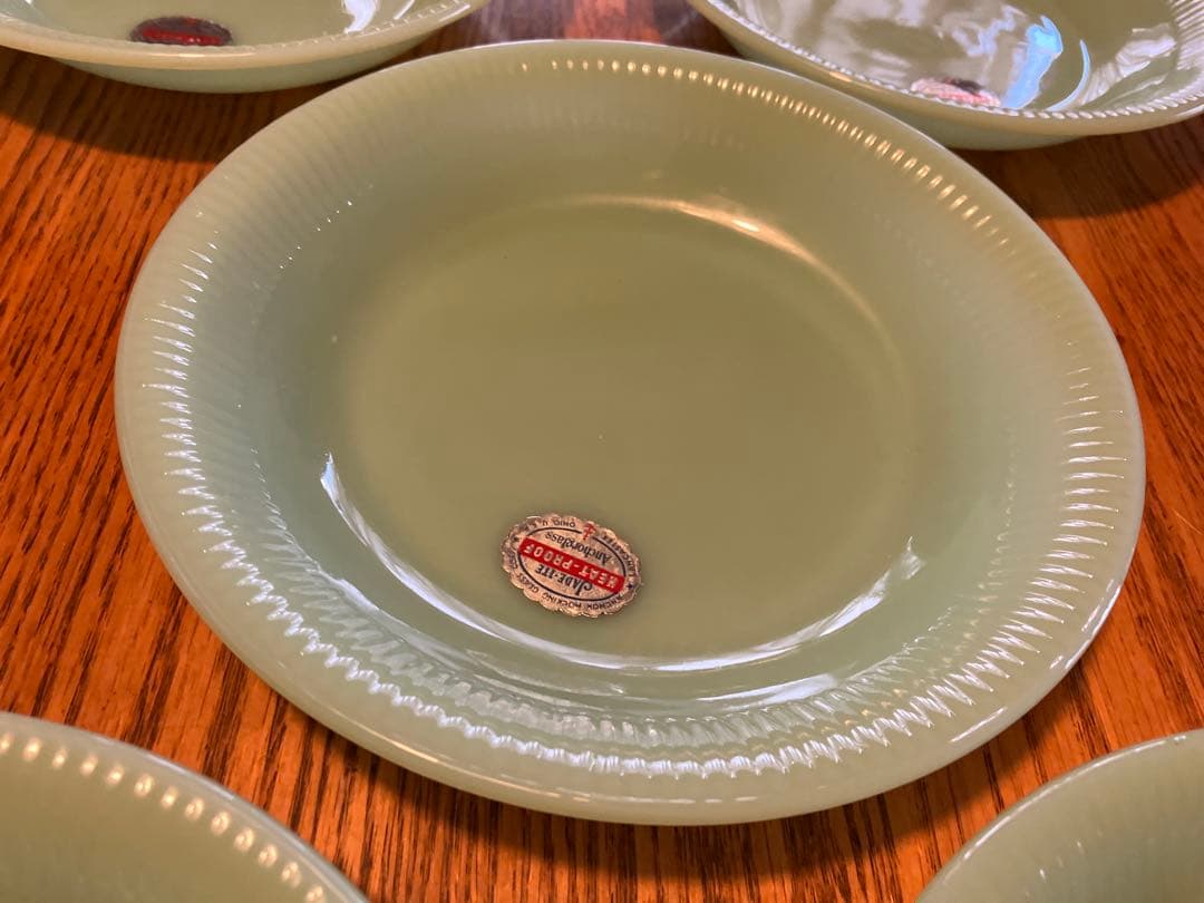 Anchor Hocking ヒートプルーフボウル皿　5枚セット