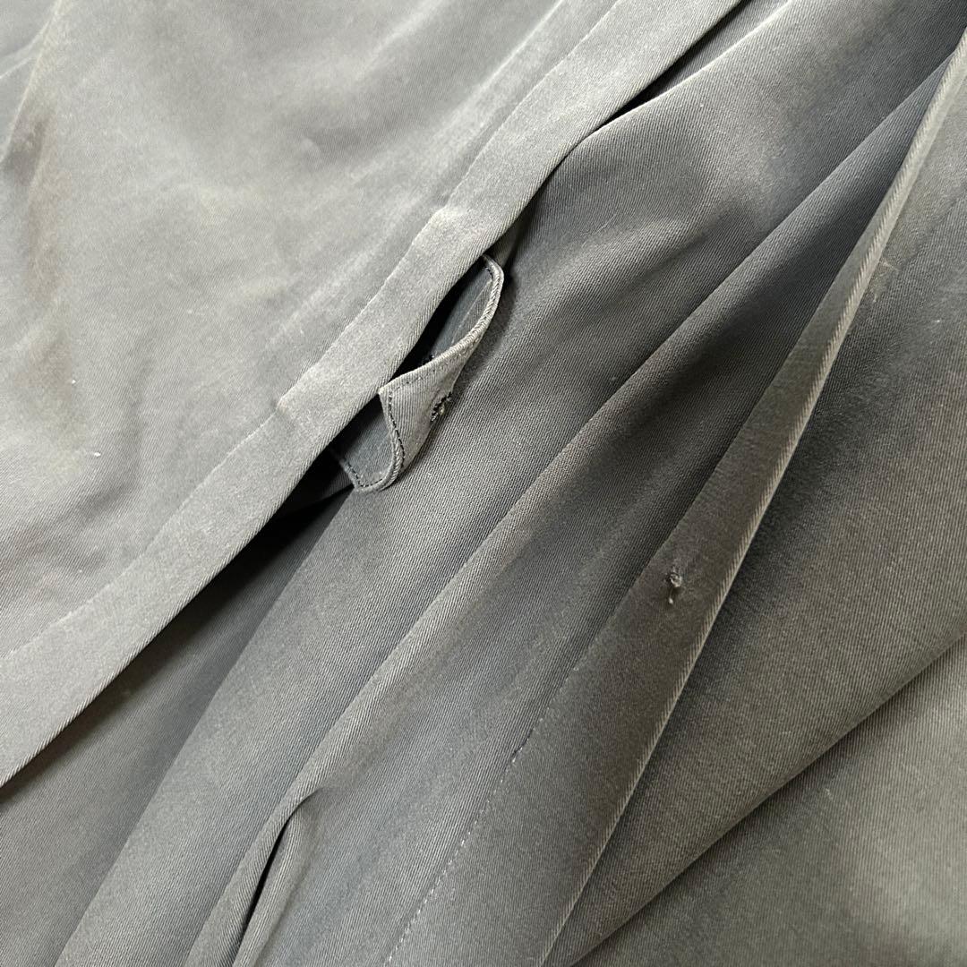 希少　バーバリー　トレンチコート　付け襟　ライナー　ベルト完備　グレー　M相当