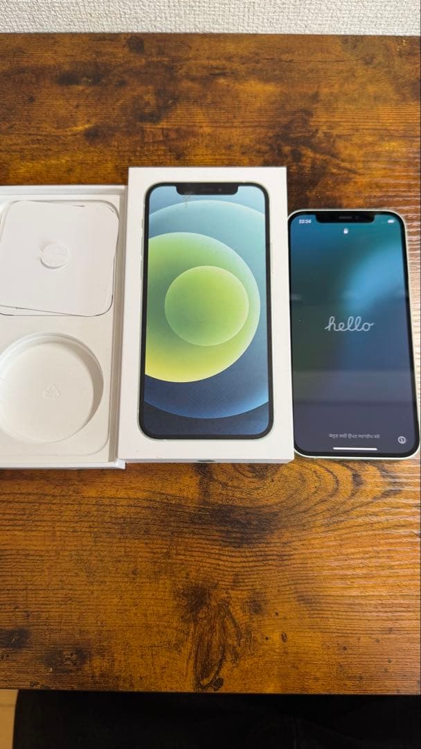 iPhone12 64GB simフリー　バッテリー残量90% 初期化済み