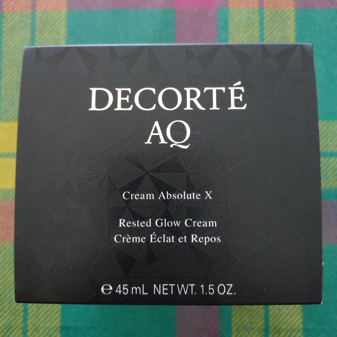 【新品、未使用】デコルテ AQ クリームアブソリュート X 45g