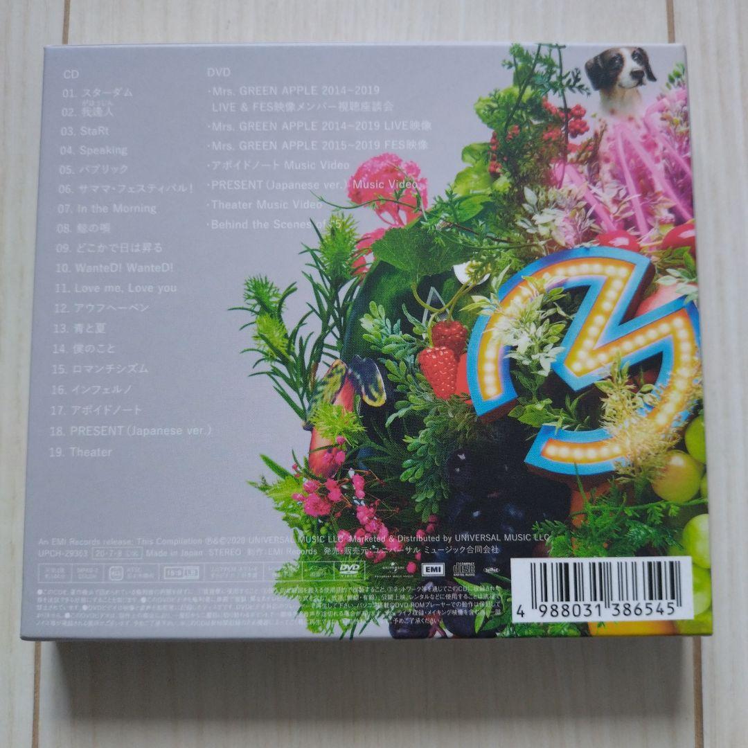 Mrs.GREEN APPLE「5」初回限定盤 CD+DVD