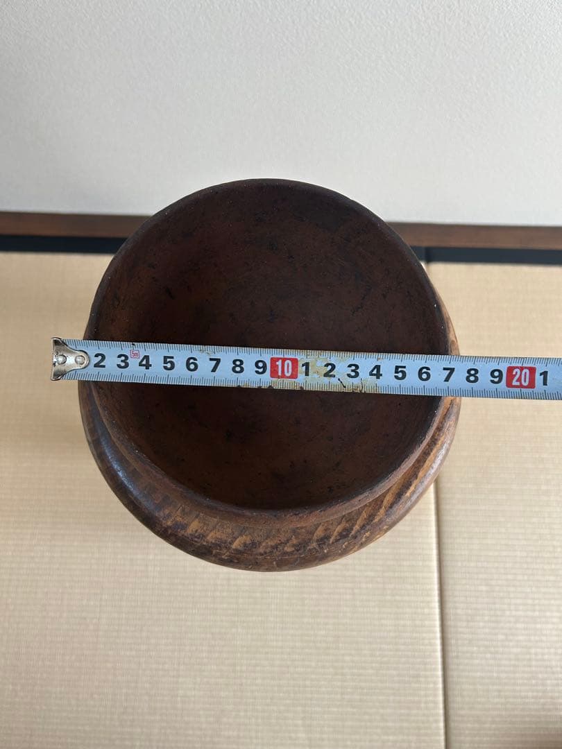 なっき　新品未使用　入手困難　人気陶芸作家　高田かえさん　茶土ドラ鉢　大