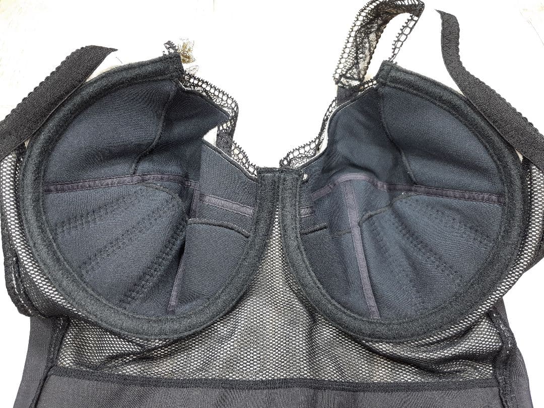 美品 マルコ　サラヴィール ボディスーツ F75L/レヴリブラック/184