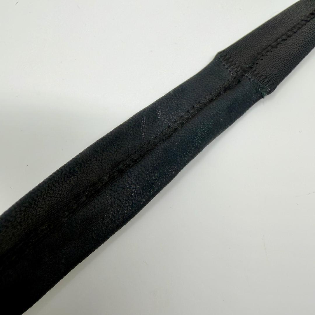 agnès b. Leather Tie Made in France