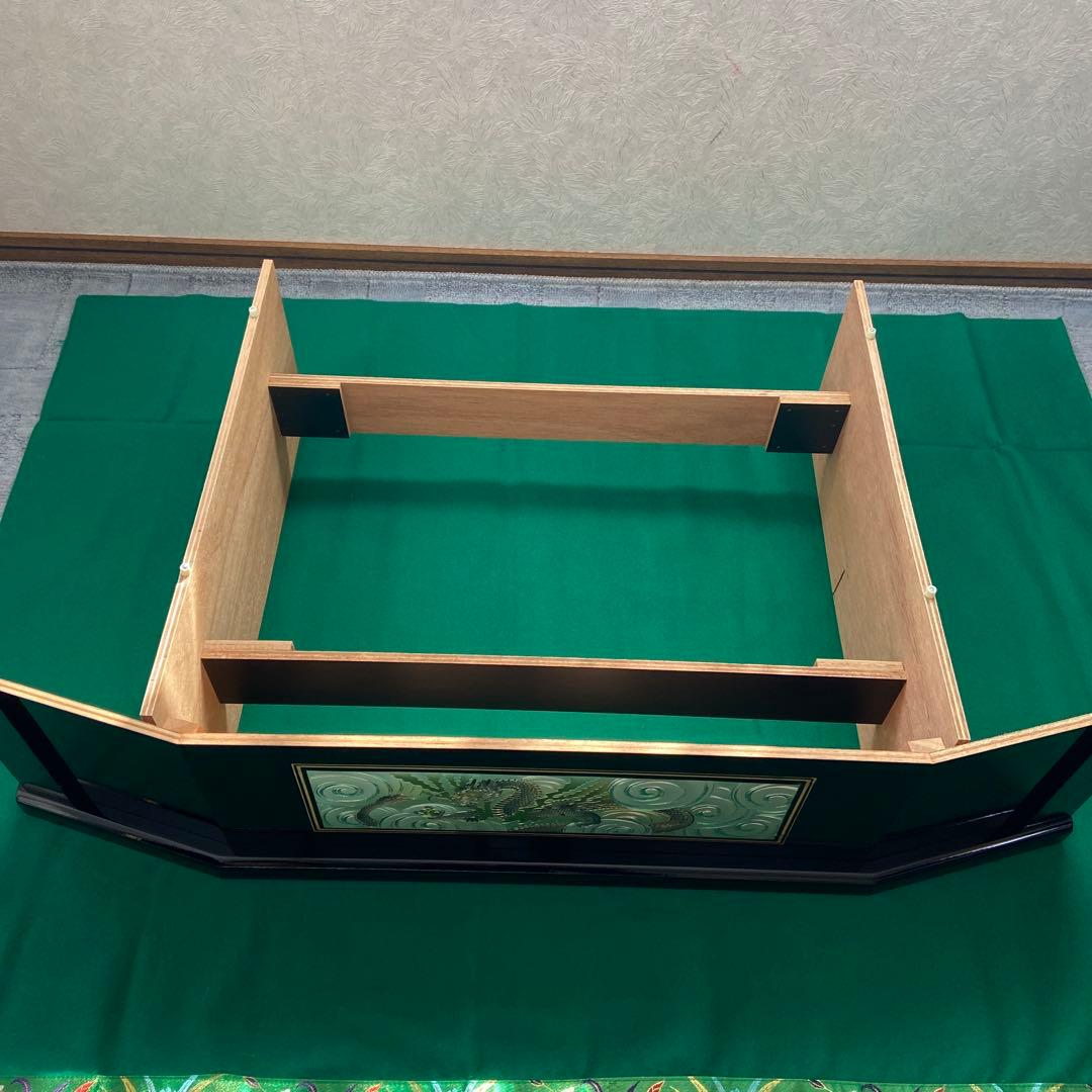 五月人形　彫金　飾り棚＆屏風