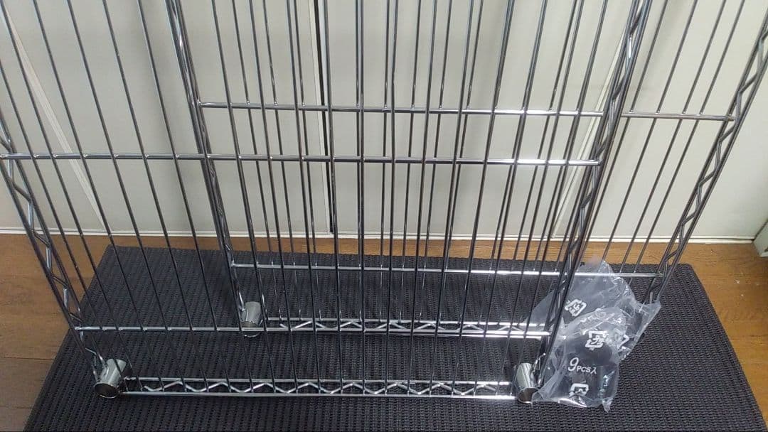 エレクター　送料込み　120✖60棚板2枚＋未使用スリーブ　スチールラック