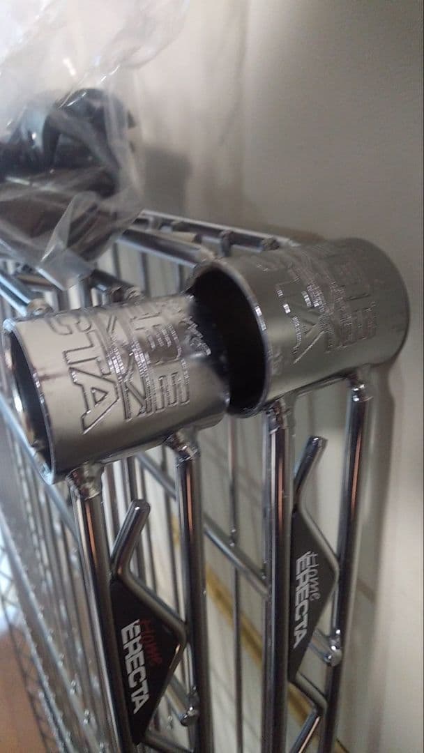 エレクター　送料込み　120✖60棚板2枚＋未使用スリーブ　スチールラック