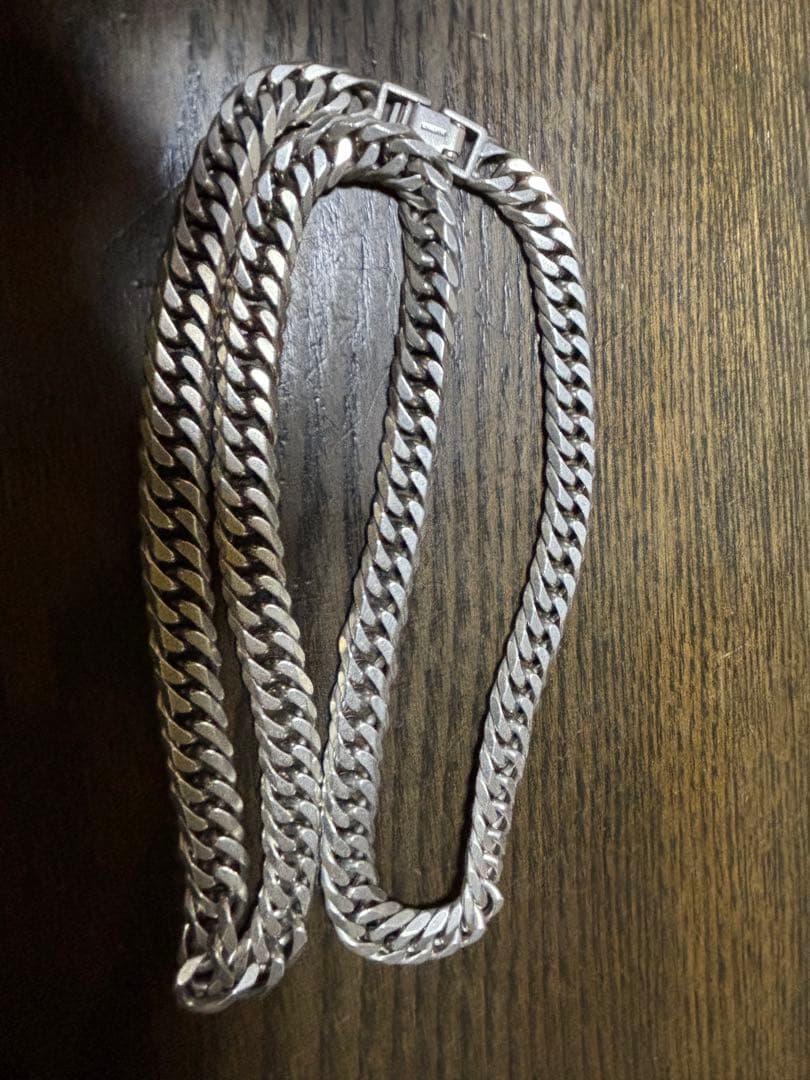 シルバー925 喜平ネックレス 60cm 約100g