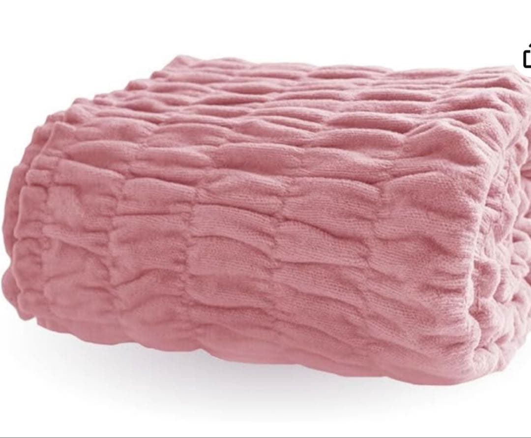 ★新品★未使用　ロマンス小杉 ウォームサポート ふかふかケット ピンク