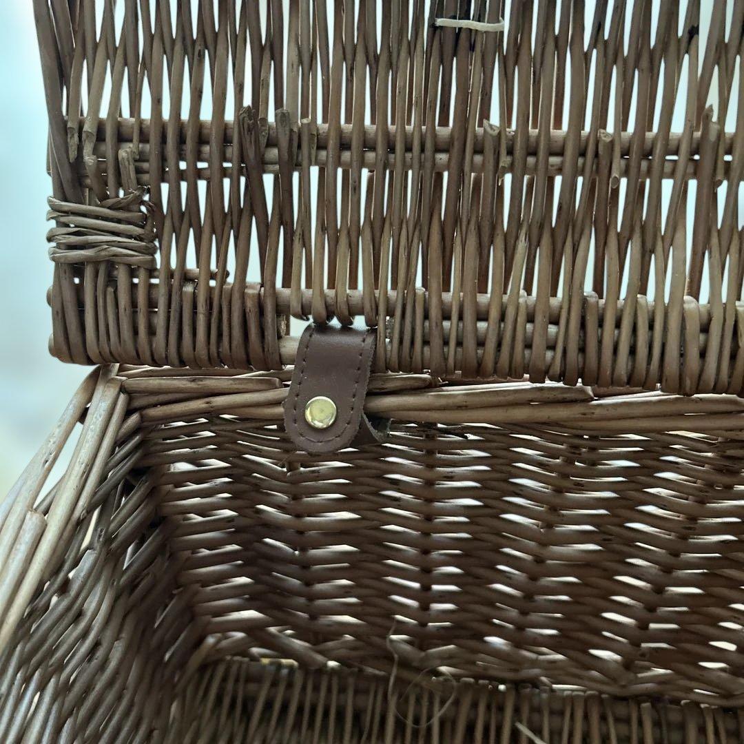 ＜未使用・美品＞英国F&M フォートナム&メイソン　ハンパーバスケット