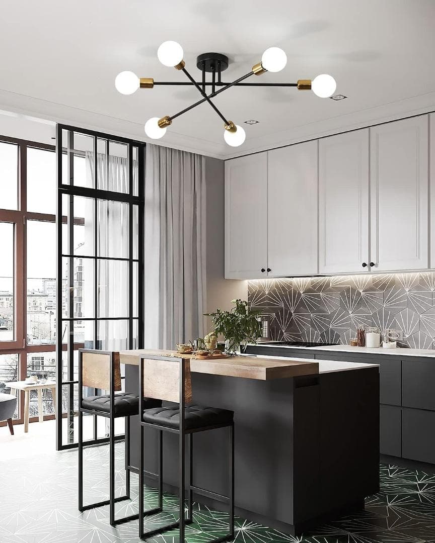 6灯 シーリングライト ペンダント 北欧 シャンデリア