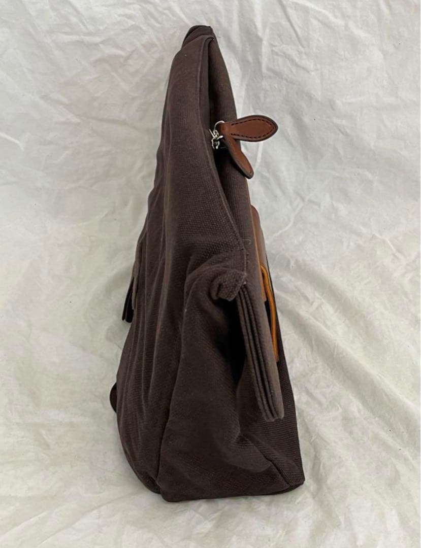 BROMPTON用　キャンバスと本革のマルチトートバッグ　未使用