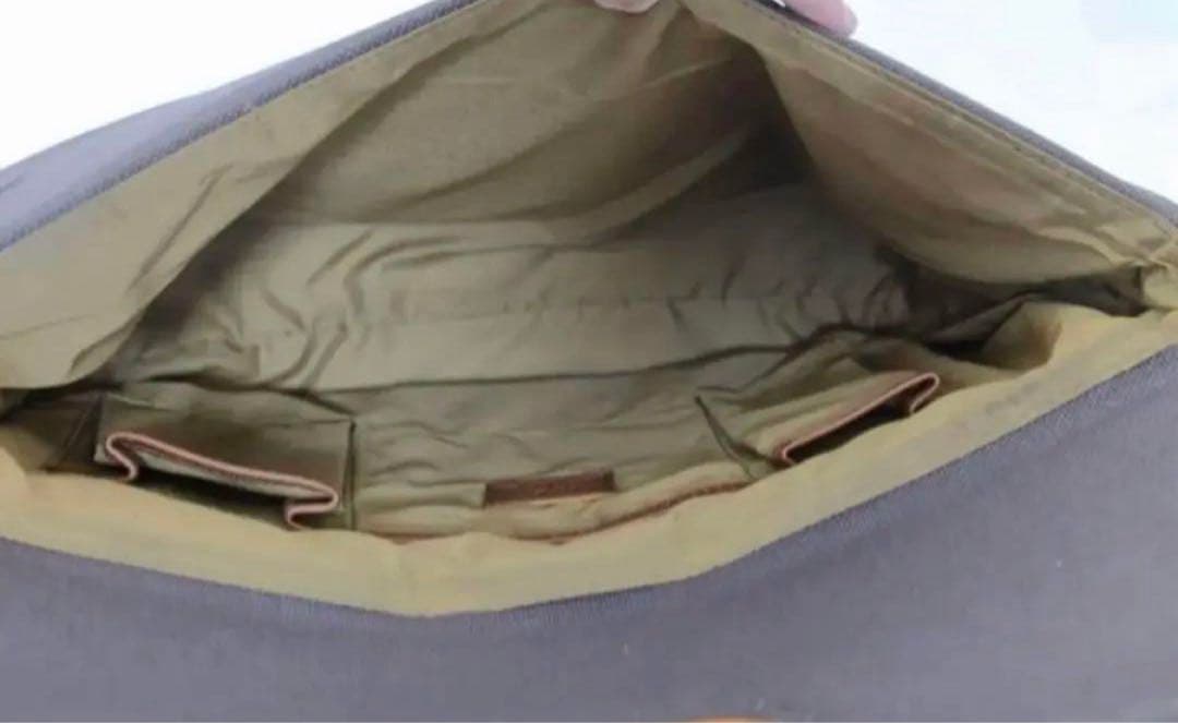 BROMPTON用　キャンバスと本革のマルチトートバッグ　未使用