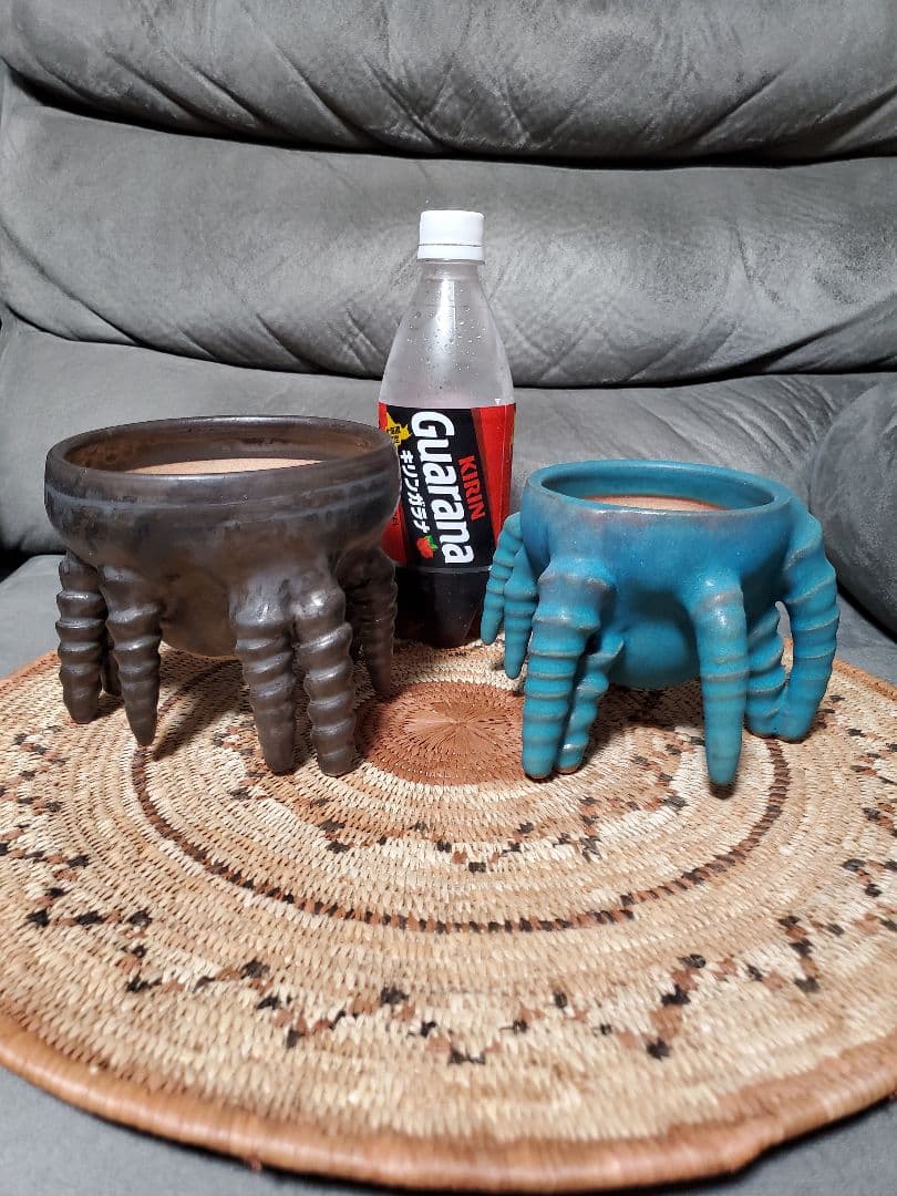 (植木鉢)圭介窯 タコモノ 2個セット